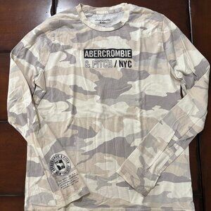 Abercrombie kids long-sleeve logo tee